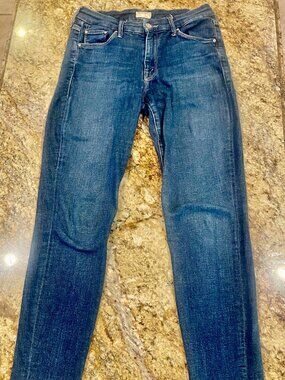 MOTHER Looker Ankle Fray "Girl Crush" Size 28 Jeans